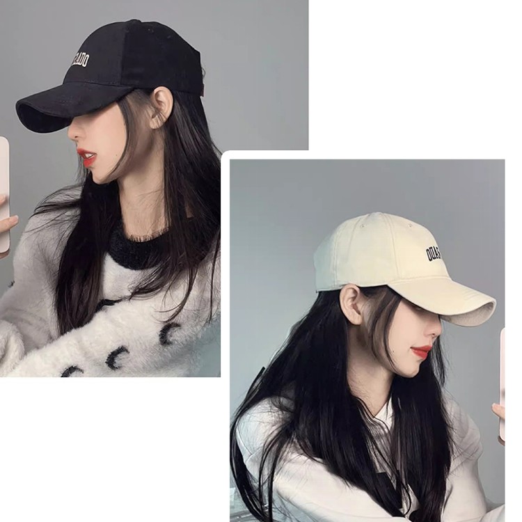 【QIDINA】韓系超百搭臉小減齡棒球帽-R