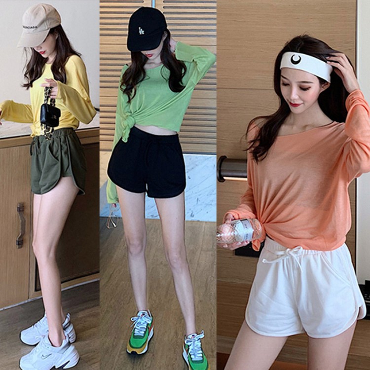 【QIDINA】時尚休閒彈力居家外出棉質短褲-Q