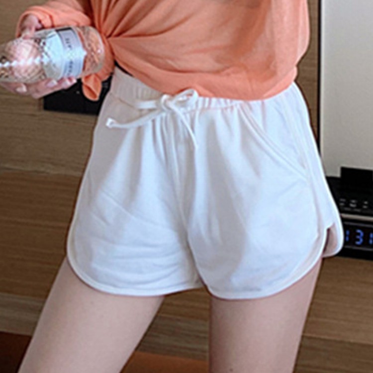 【QIDINA】時尚休閒彈力居家外出棉質短褲-Q