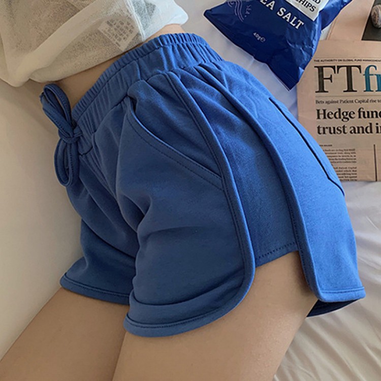 【QIDINA】時尚休閒彈力居家外出棉質短褲-Q