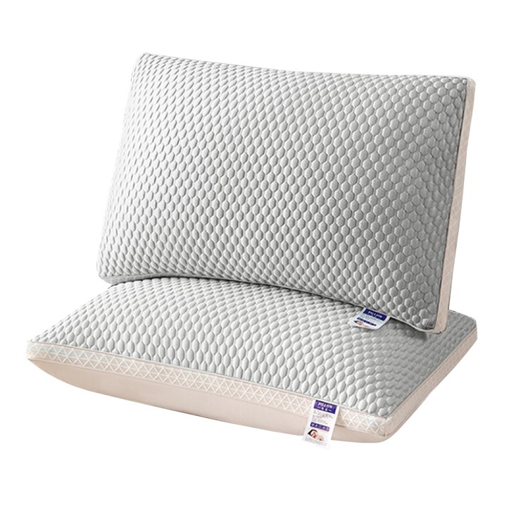 【QIDINA】涼感冰絲舒適柔軟蓬鬆水洗冰涼枕-D