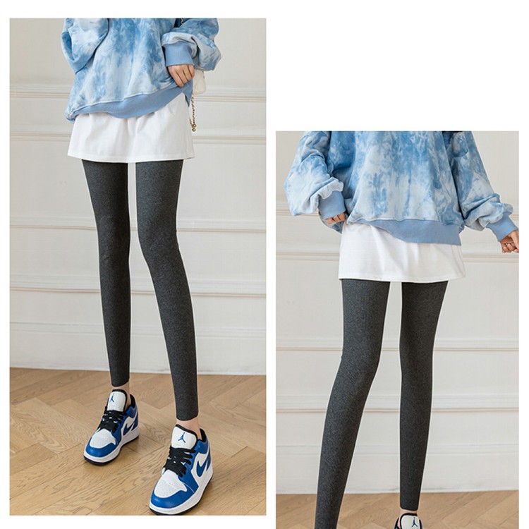 【QIDINA】韓版秋冬超百搭質感遮屁神器/遮屁裙 格紋裙-G