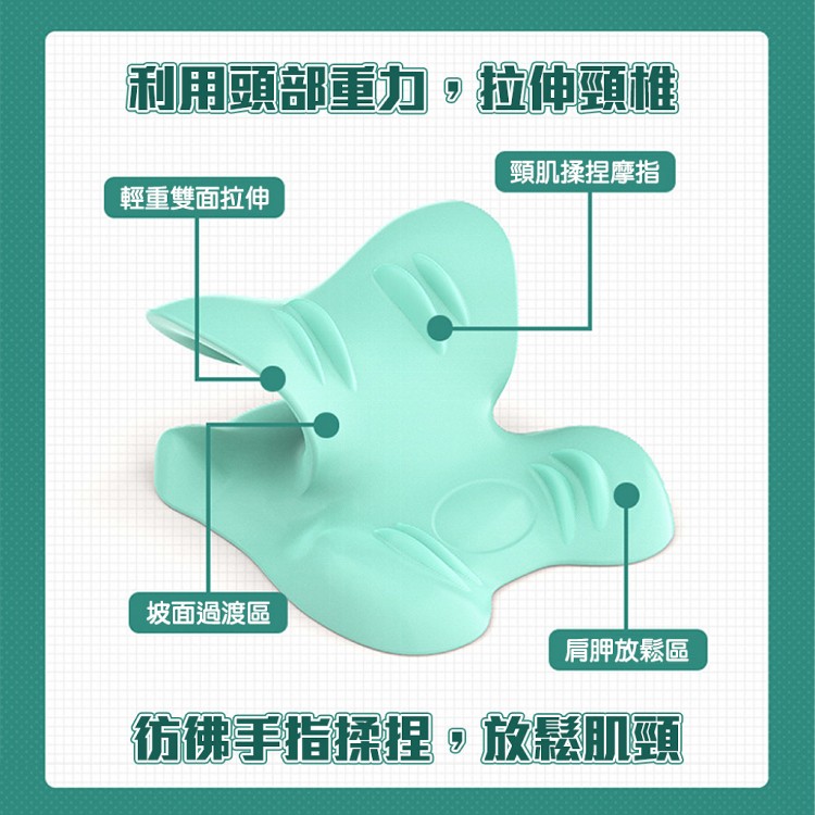 【QIDINA】第三代升級舒筋肩頸穴位按摩枕-E