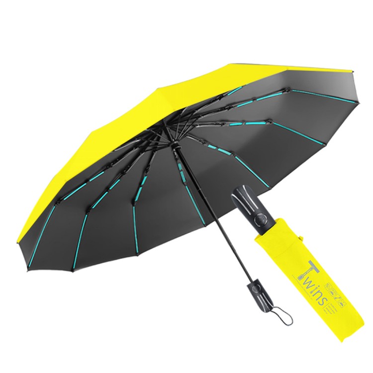 【QIDINA】質感抗風16骨摺疊傘自動傘-B TDN