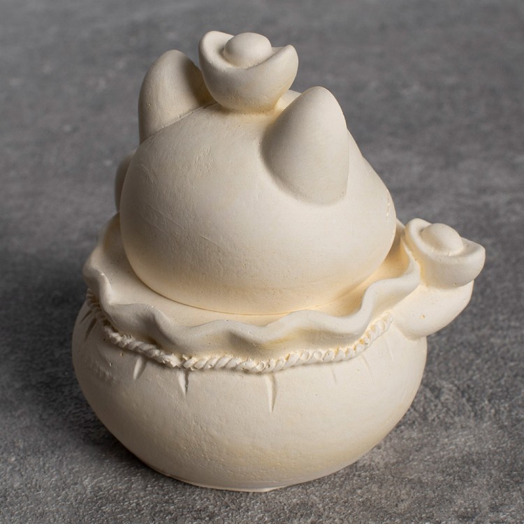 【QIDINA】MIT五行開運貓除濕防霉珪藻土塊