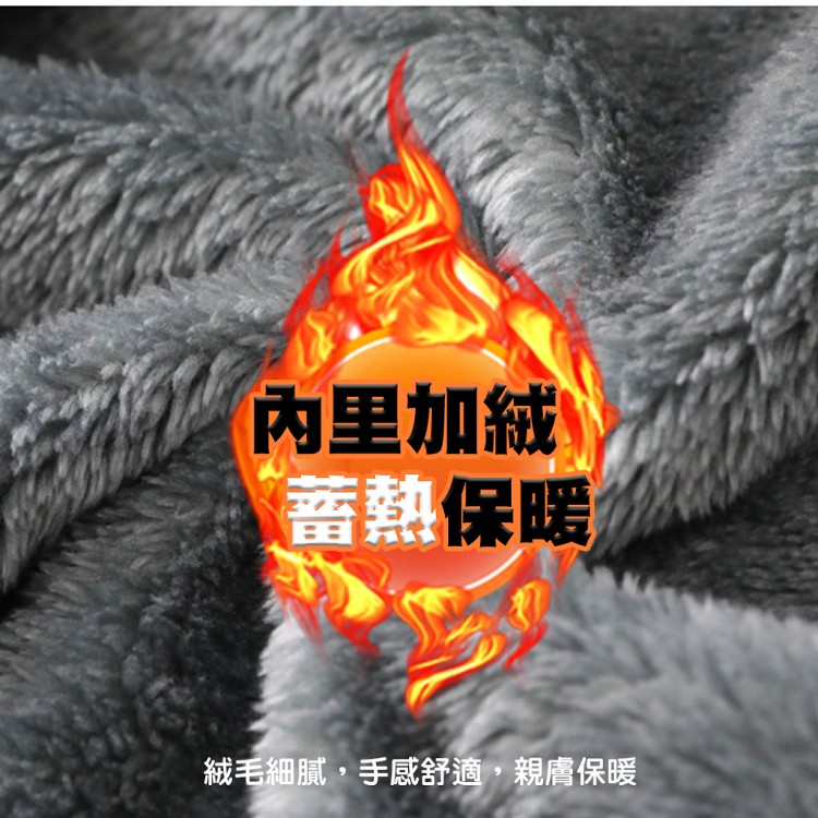 【QIDINA】冬季加絨保暖柔軟披肩毯可收納日式可收納加大冬季加絨保暖柔軟格紋披肩毯