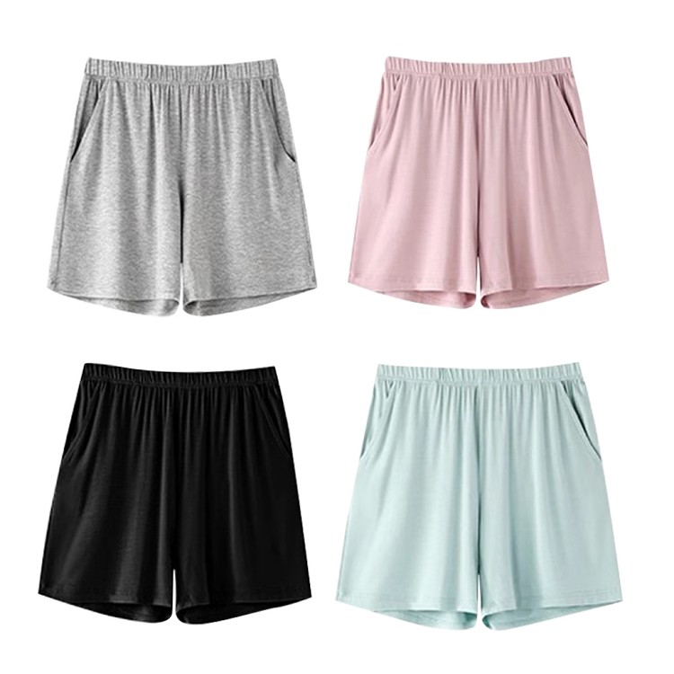 【QIDINA】莫代爾親膚涼爽彈性舒適休閒短褲-Z