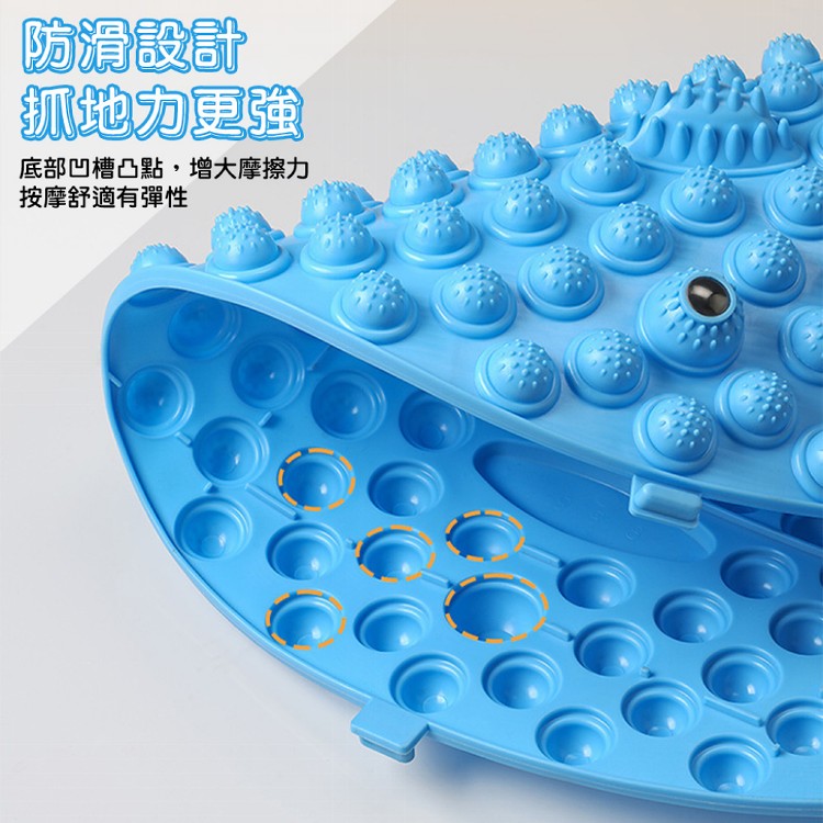 【QIDINA】磁石超慢跑腳底按摩指壓板-A