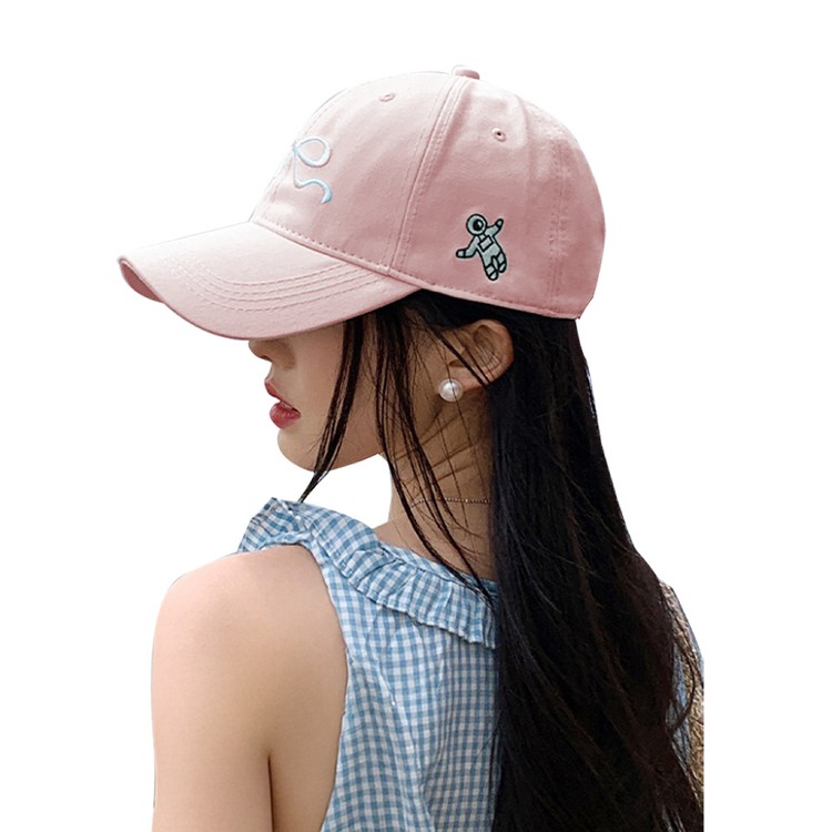 【QIDINA】韓系超百搭蝴蝶結減齡棒球帽-Z