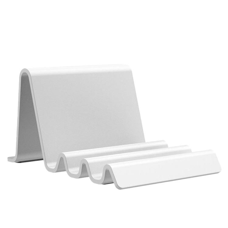 【QIDINA】解放雙手超穩固波浪輕巧多角度平板手機支架-C