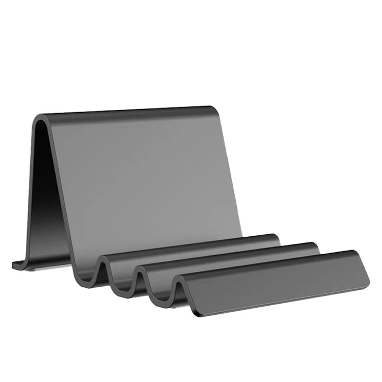 【QIDINA】解放雙手超穩固波浪輕巧多角度平板手機支架-C