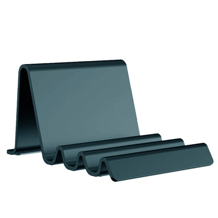 【QIDINA】解放雙手超穩固波浪輕巧多角度平板手機支架-C