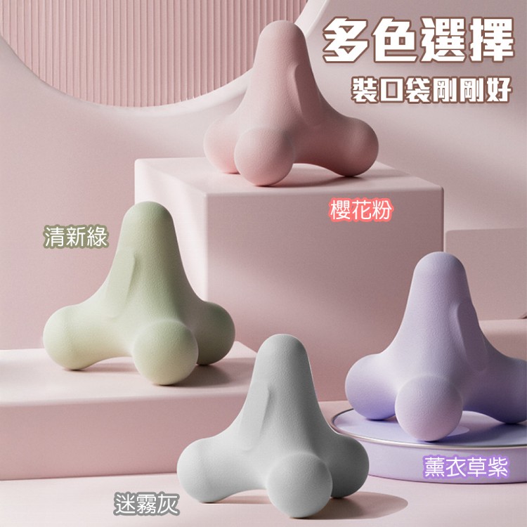 【QIDINA】多用途療癒小巧四角按摩筋膜球 棒-H