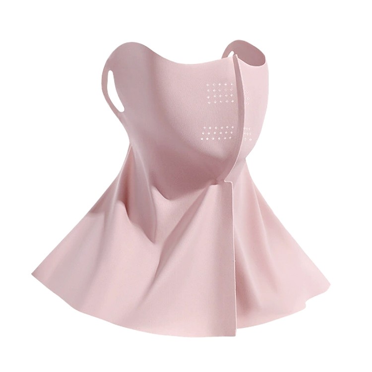 【QIDINA】高質感冰絲涼感透氣防曬面罩-A