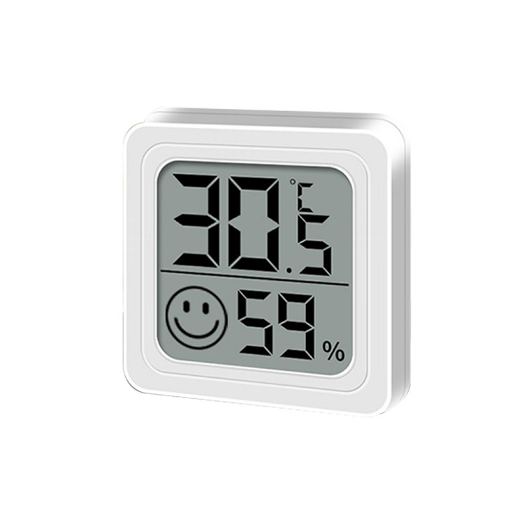 【QIDINA】不佔位表情提示迷你溫濕度計