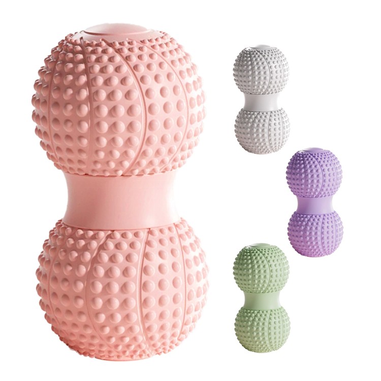 【QIDINA】升級款雙球花生按摩筋膜球-A