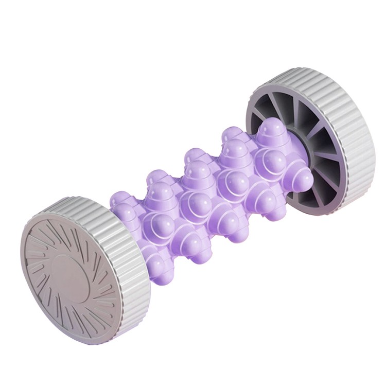 【QIDINA】足底放鬆指壓滾輪按摩棒-N