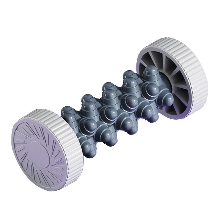 【QIDINA】足底放鬆指壓滾輪按摩棒-N