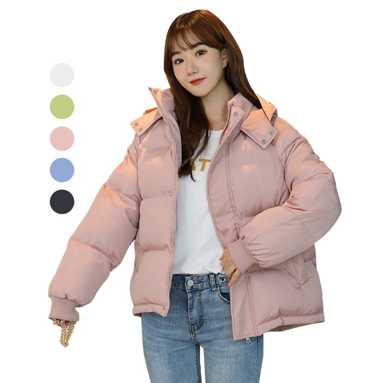 【QIDINA】加厚鋪棉輕薄保暖外套-E