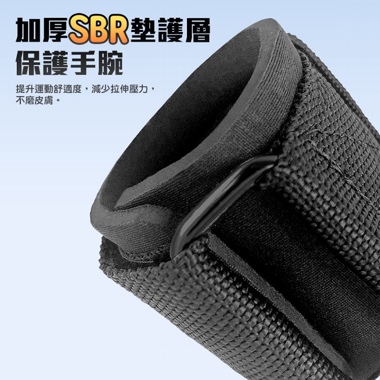 【QIDINA】輕鬆健身腕部輔助單槓啞鈴助力鐵鉤 棒-P