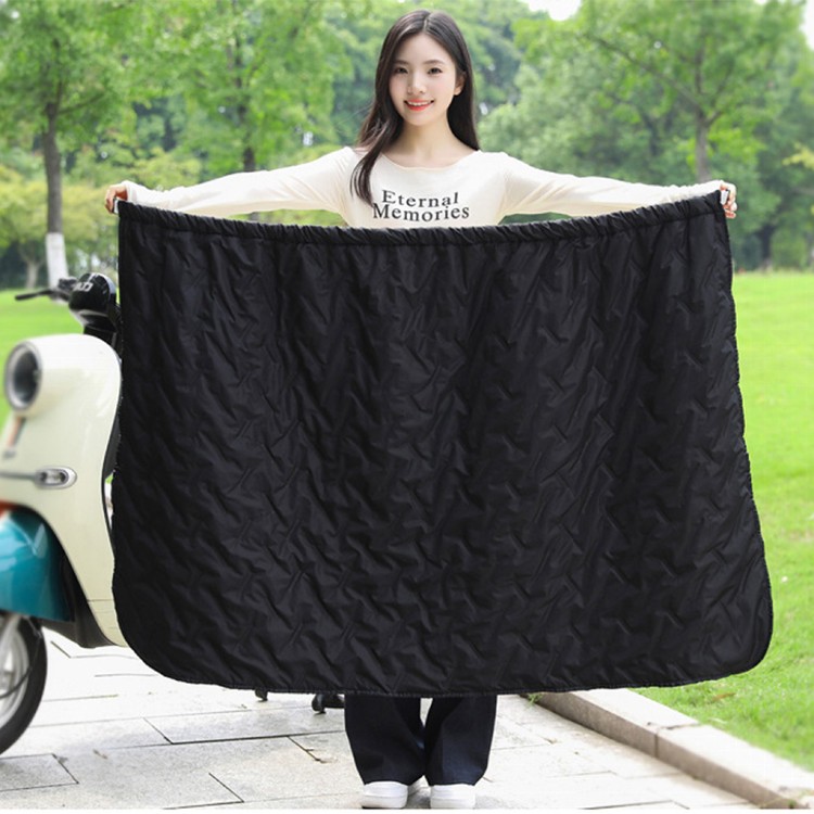 【QIDINA】升級加厚超保暖內毛絨防風機車裙-1SL