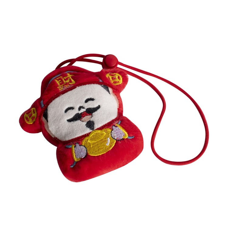 【QIDINA】寵物俏皮新年圍兜口水巾寵物配件-1DF