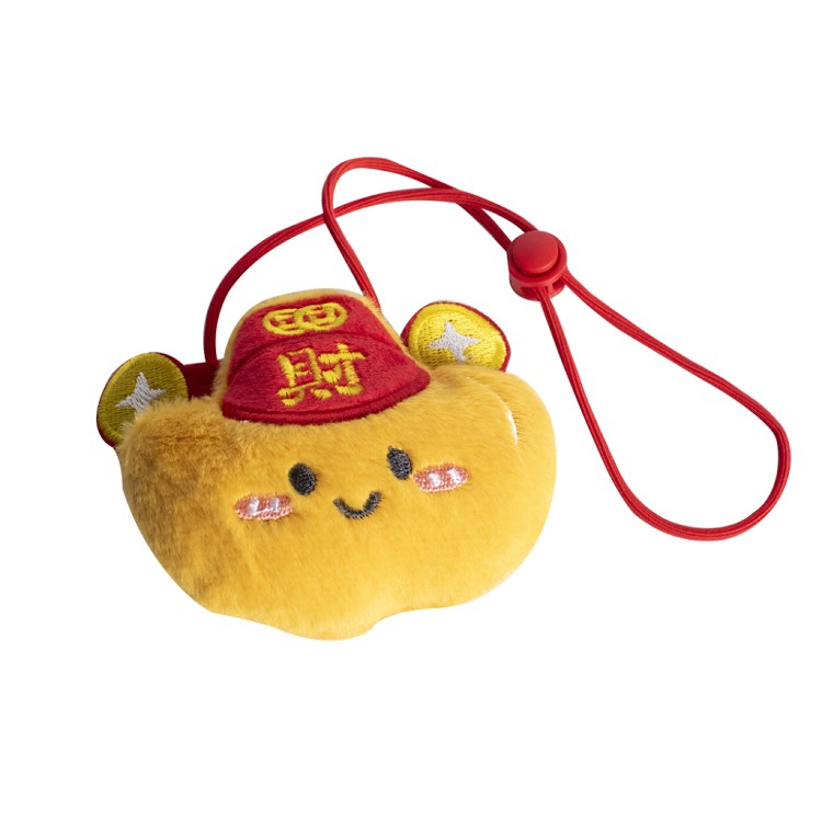 【QIDINA】寵物俏皮新年圍兜口水巾寵物配件-1DF