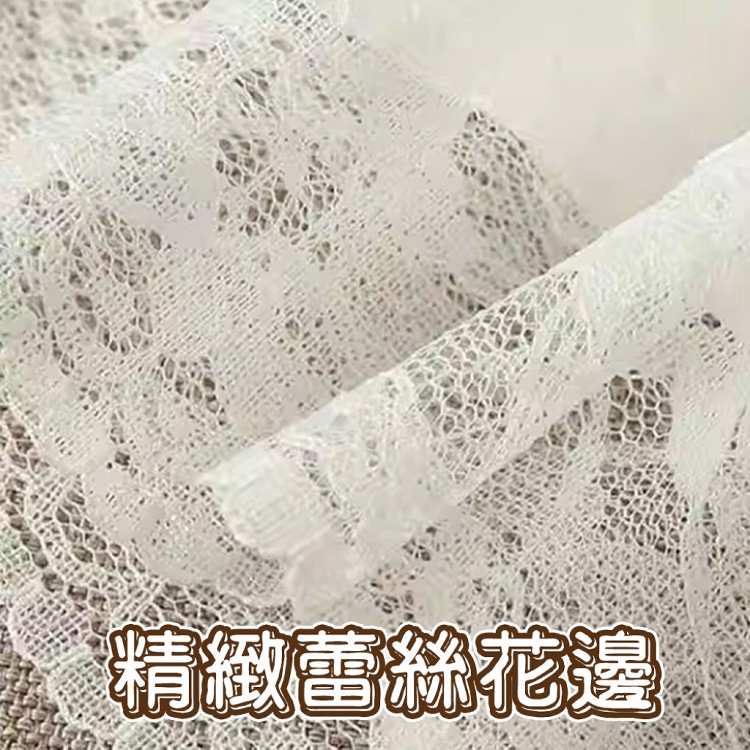【QIDINA】百搭寬鬆舒適內外搭配防走光蕾絲褲-2PF