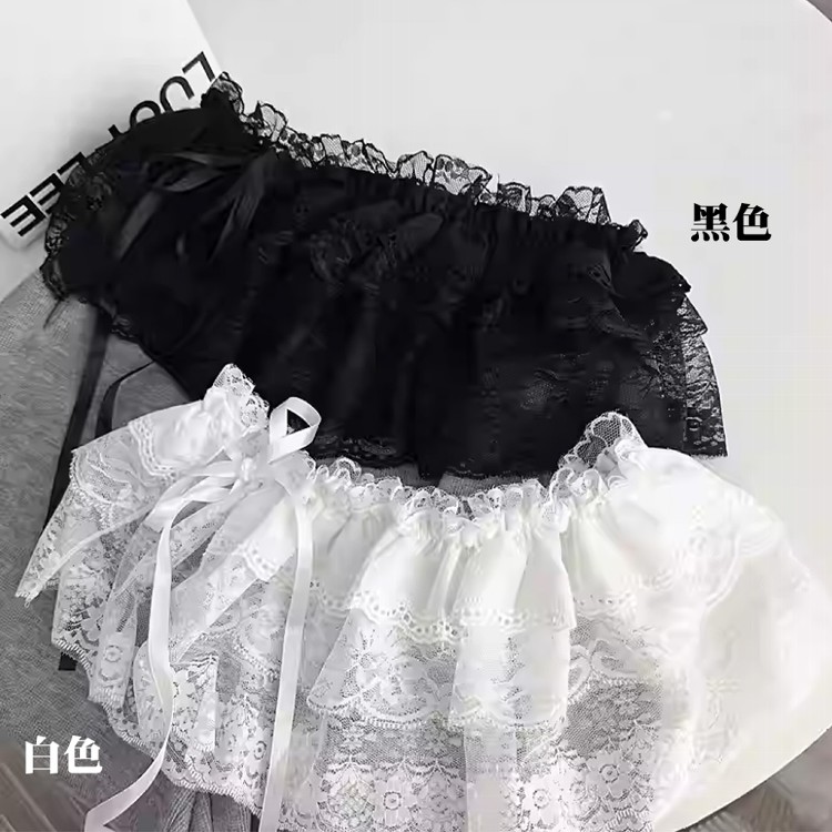 【QIDINA】韓版流行百搭蕾絲遮屁神器襯裙-N