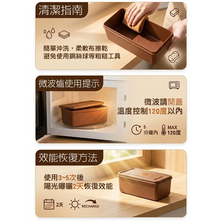 【QIDINA】台灣製SGS保鮮神器生鮮延長保鮮盒