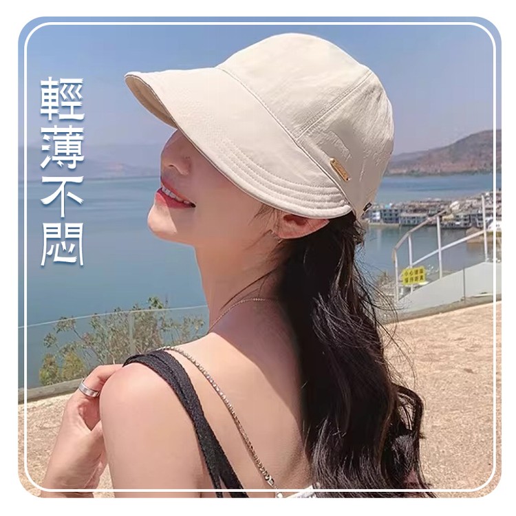 【QIDINA】日式時尚暢銷百搭大帽簷鴨舌帽-2HF