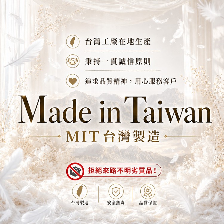 【QIDINA】MIT頂級水鳥羽毛枕飯店枕頭 羽毛枕 低枕-SUD