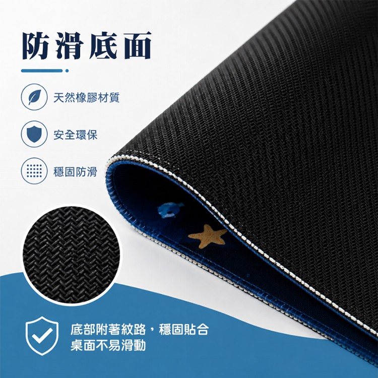 【QIDINA】獨創設計-CAD繁中快捷鍵滑鼠大桌墊(WIN/MAC通用款)