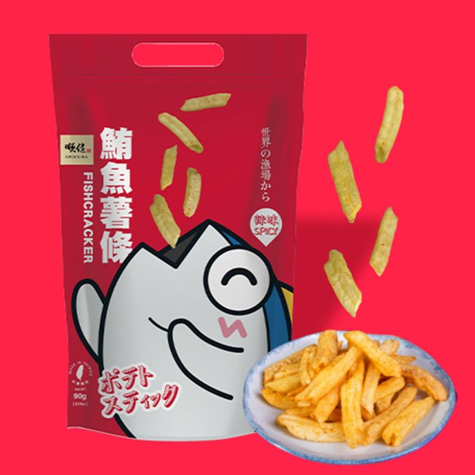 【順億】超人氣鮪魚薯條餅乾90g 原味／辣味