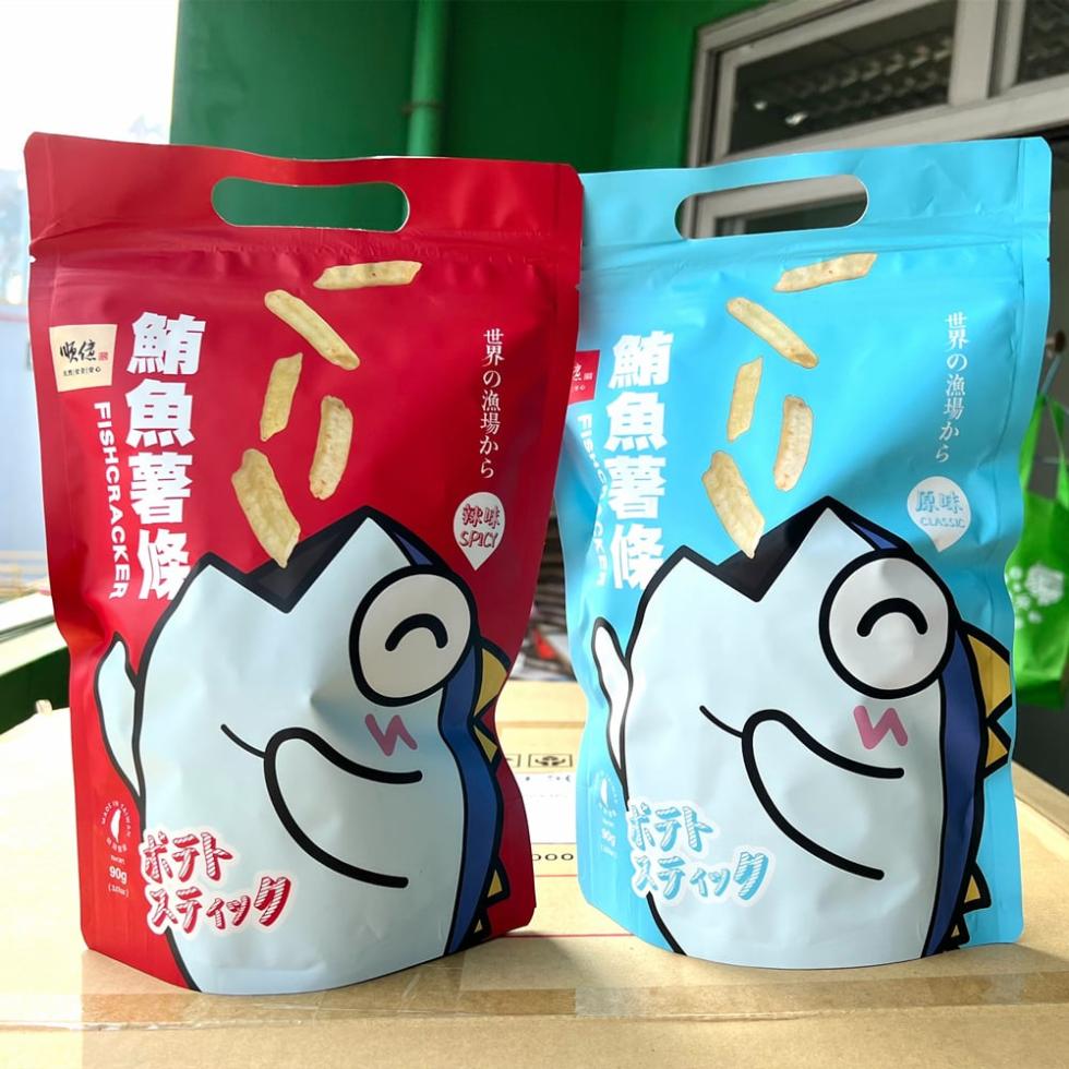 【順億】超人氣鮪魚薯條餅乾90g 原味／辣味