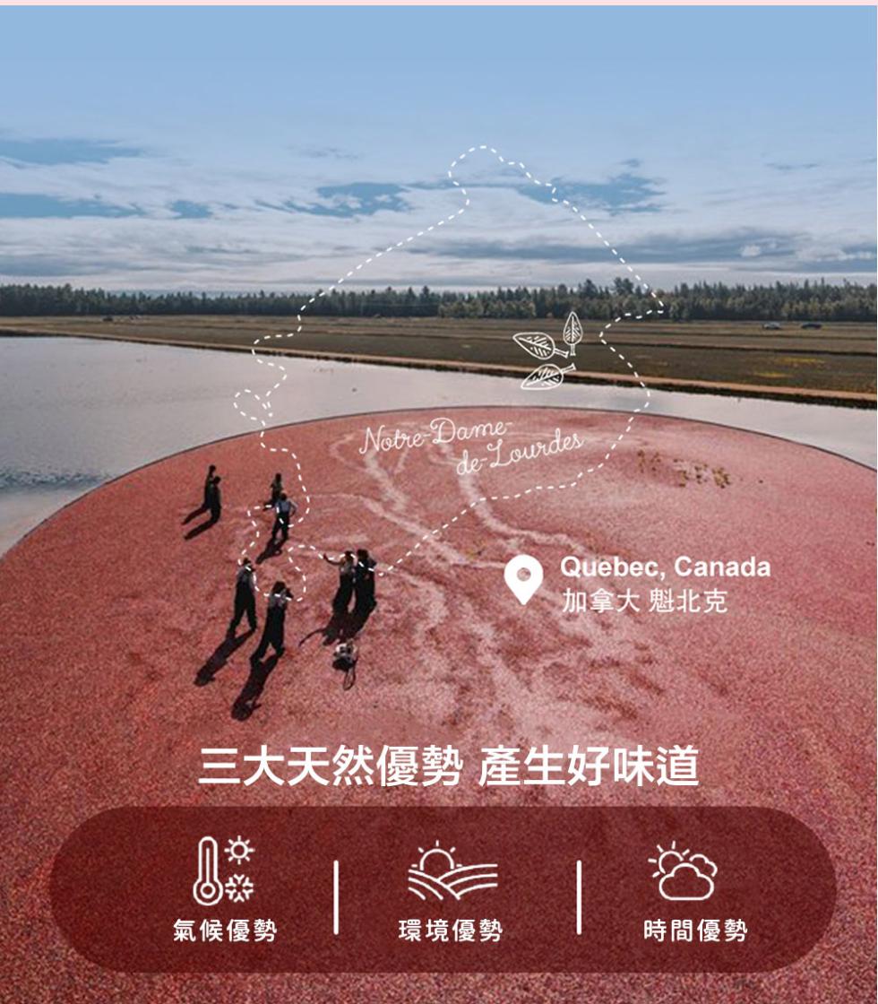 加拿大 魁北克，三大天然優勢 產生好味道，氣候優勢，環境優勢，時間優勢。
