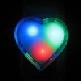 LED節能愛心小夜燈功率~１年用不到1度電 特價：$39