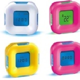 炫彩四面鐘 現貨顏色: 黃色及粉色 特價：$79