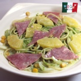 青醬鳳梨玉米火腿義大利麵醬 (本月限時特價)