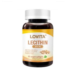 【Lovita 愛維他】大豆卵磷脂素食軟膠囊(磷脂質 PC PL PE)﹝小資屋﹞(0102567)