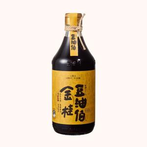 免運!【豆油伯】金桂釀造醬油 500ml (12瓶，每瓶309.6元)