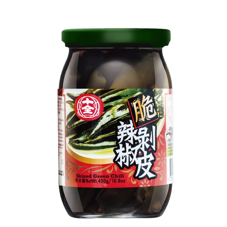 【十全】剝皮辣椒450g
