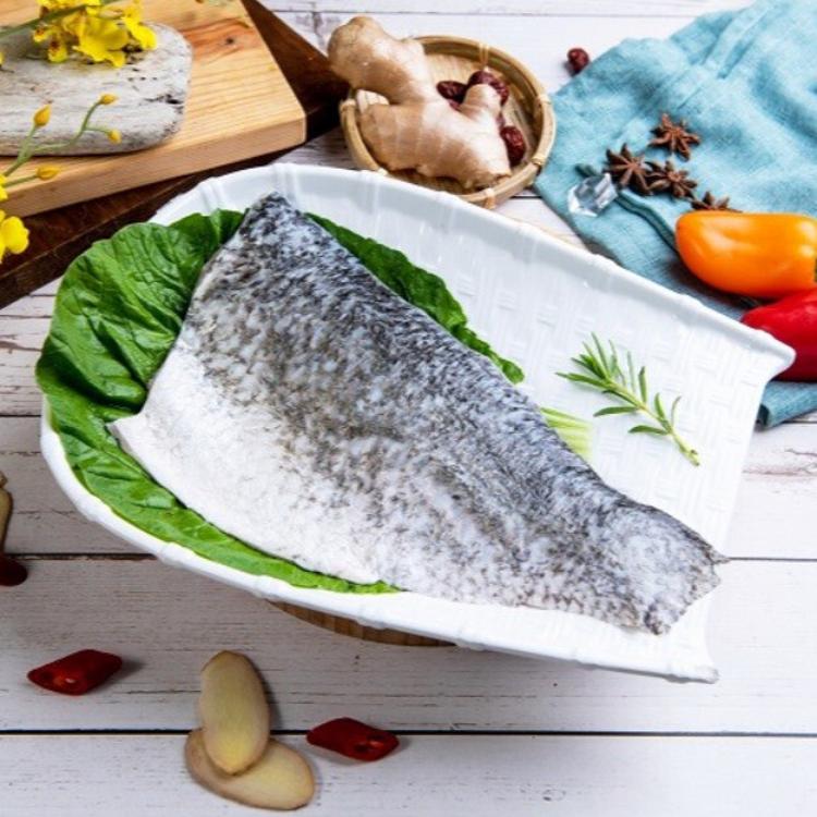 【八兩排】台灣金目鱸魚片-250G±10%(1片)