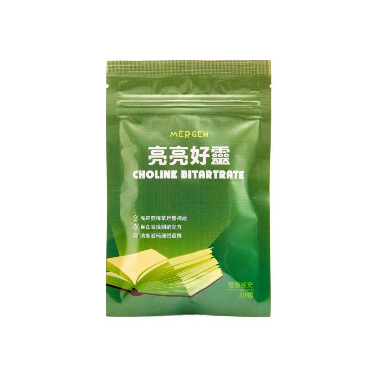 【MERGEN默根】亮亮好靈30顆-高效吸收［專為熟齡族研發］