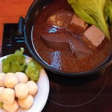 買麻辣鴨血送黃金魚蛋))買一送一!