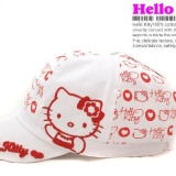 立體刺繡貝雷帽~白色 (預購) 尺寸：54cm(帽後鬆緊帶) 特價：$130