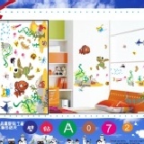 【A072】 大張DIY創意壁貼/下殺1張【28元】 輕鬆布置美麗的家 牆貼/防水貼紙/壁紙/組合貼/造型貼紙 特價：$28