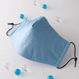 【雨晴牌－第四代專利晴雨二用抗UV防霧口罩】@水藍色@ 99%超防霧 可加活性碳濾片 防過敏