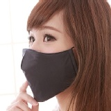 【雨晴牌－第四代專利深呼吸抗UV活性碳口罩】◎成人－深藍色◎ 99%抗UV 100%防水 佩戴超舒適