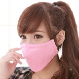 【雨晴牌－第四代專利深呼吸100%純綿活性碳口罩】◎成人－粉紅色◎100%純綿製作 觸感柔細 超舒適